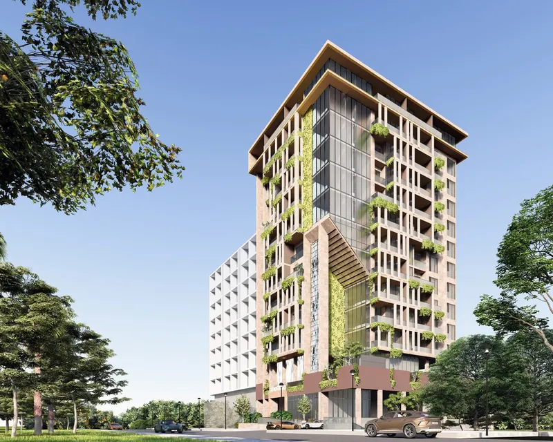 Exterior at Amazonia Residence in Al Jaddaf Waterfront Dubai