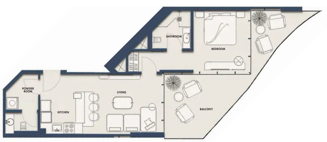 Citi Developers Amra Residences floor plan