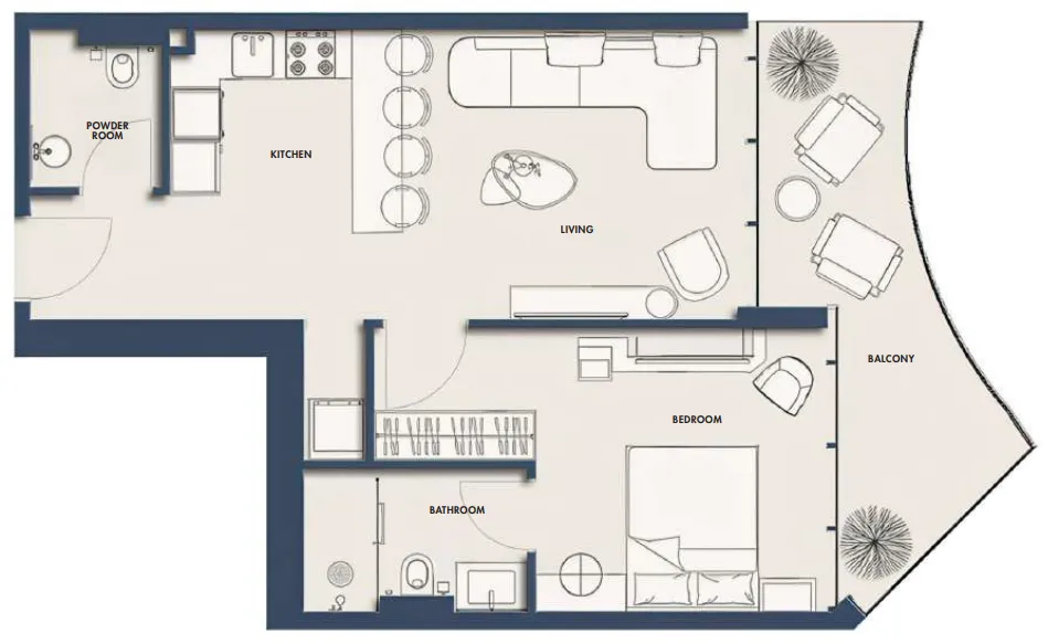 Citi Developers Amra Residences floor plan