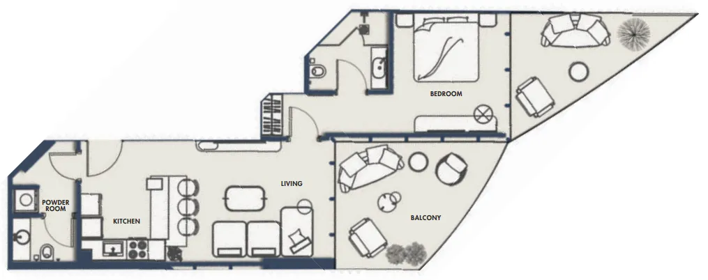 Citi Developers Amra Residences floor plan