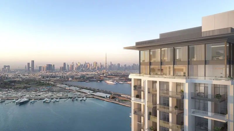 Exterior at Anwa Aria in Maritime City Dubai