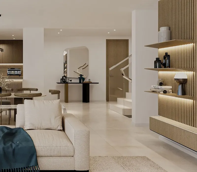 Interior at Anwa Aria in Maritime City Dubai