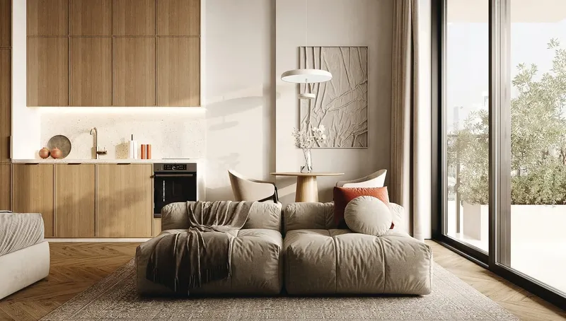 Interior at Arisha Terraces in Dubai Studio City Dubai