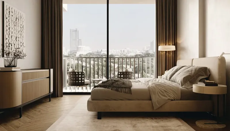 Interior at Arisha Terraces in Dubai Studio City Dubai