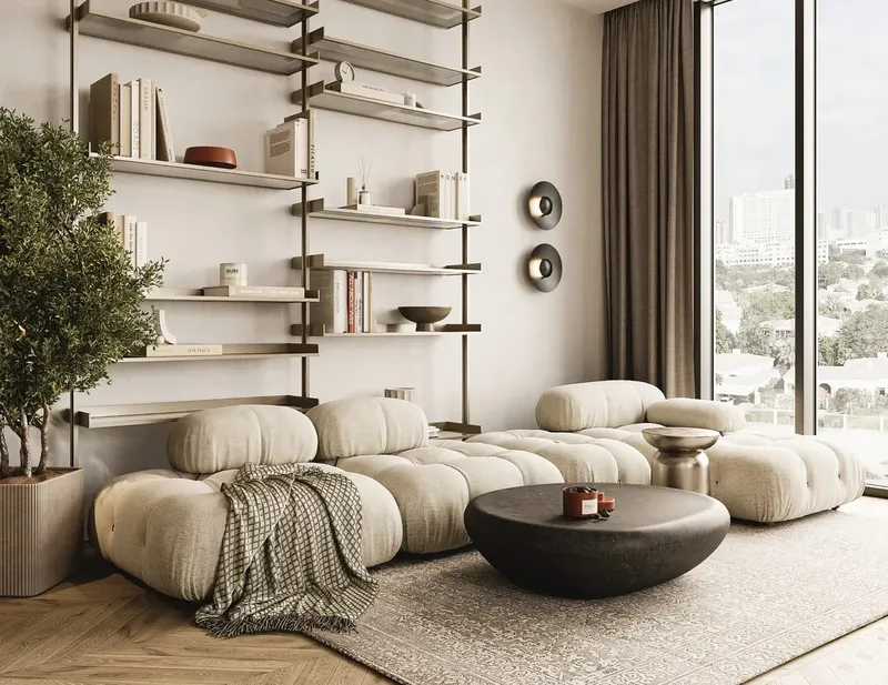 Interior at Arisha Terraces in Dubai Studio City Dubai