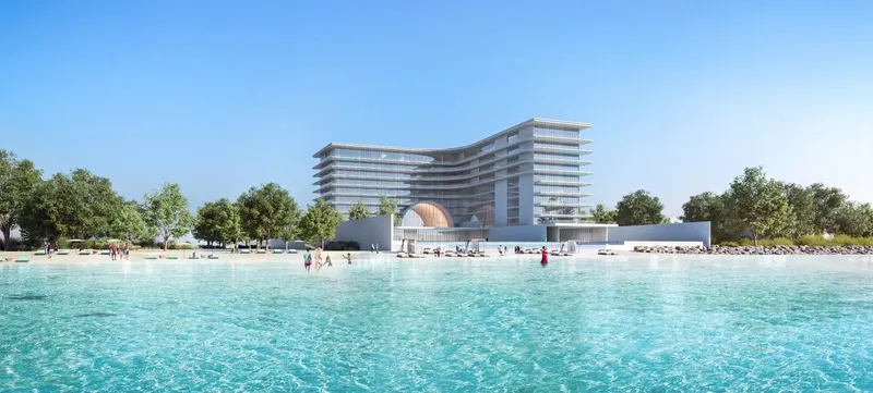 Exterior at Armani Beach Residence in Palm Jumeirah Dubai