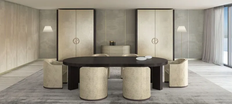 Interior at Armani Beach Residence in Palm Jumeirah Dubai