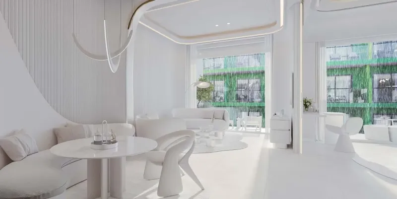 Interior at Artist Hotel in World of Islands Dubai