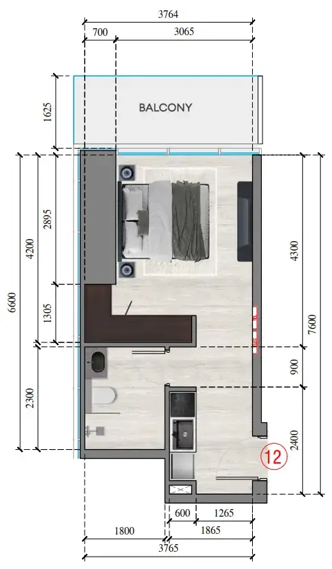 Tiger Group Auresta Tower floor plan