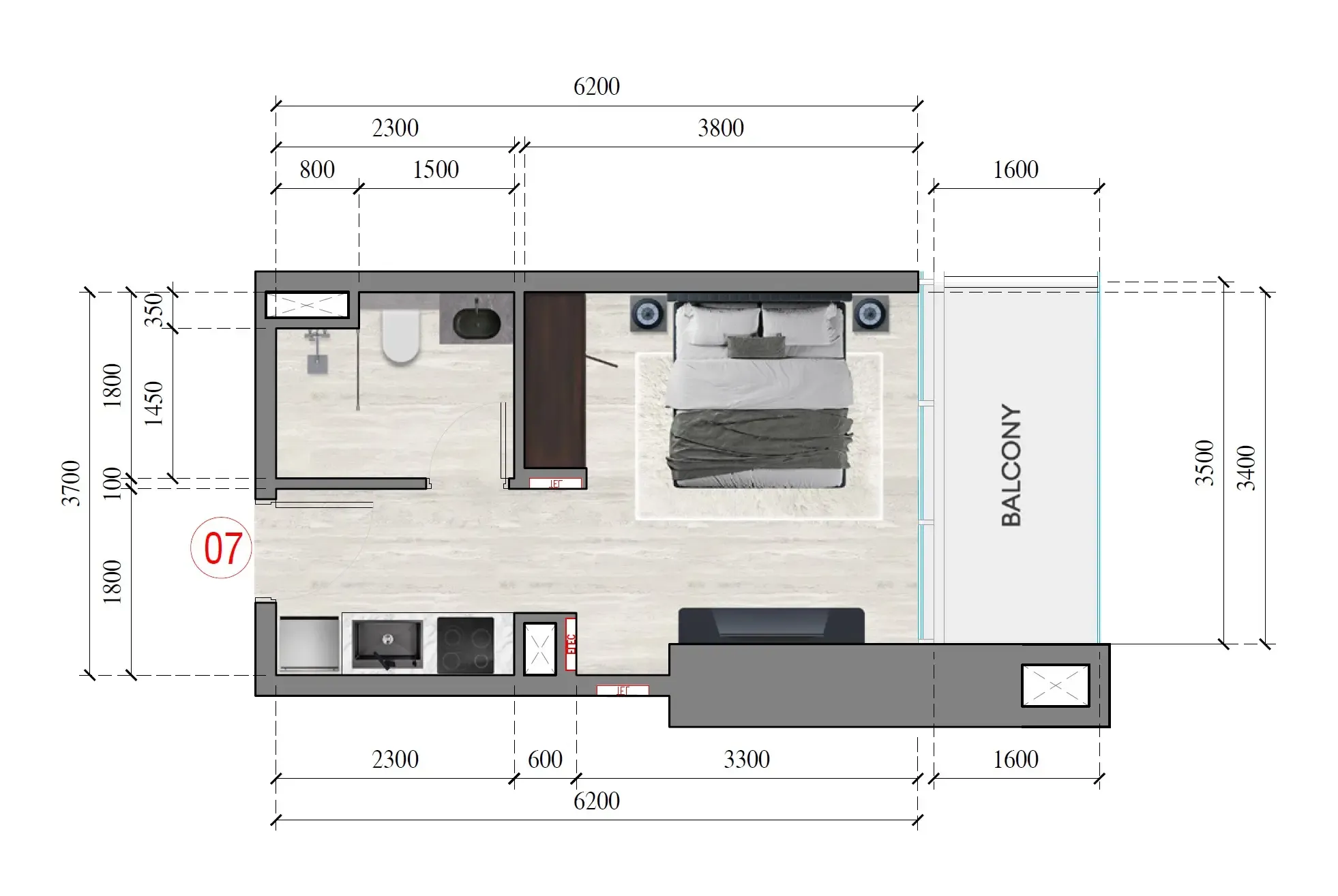 Tiger Group Auresta Tower floor plan