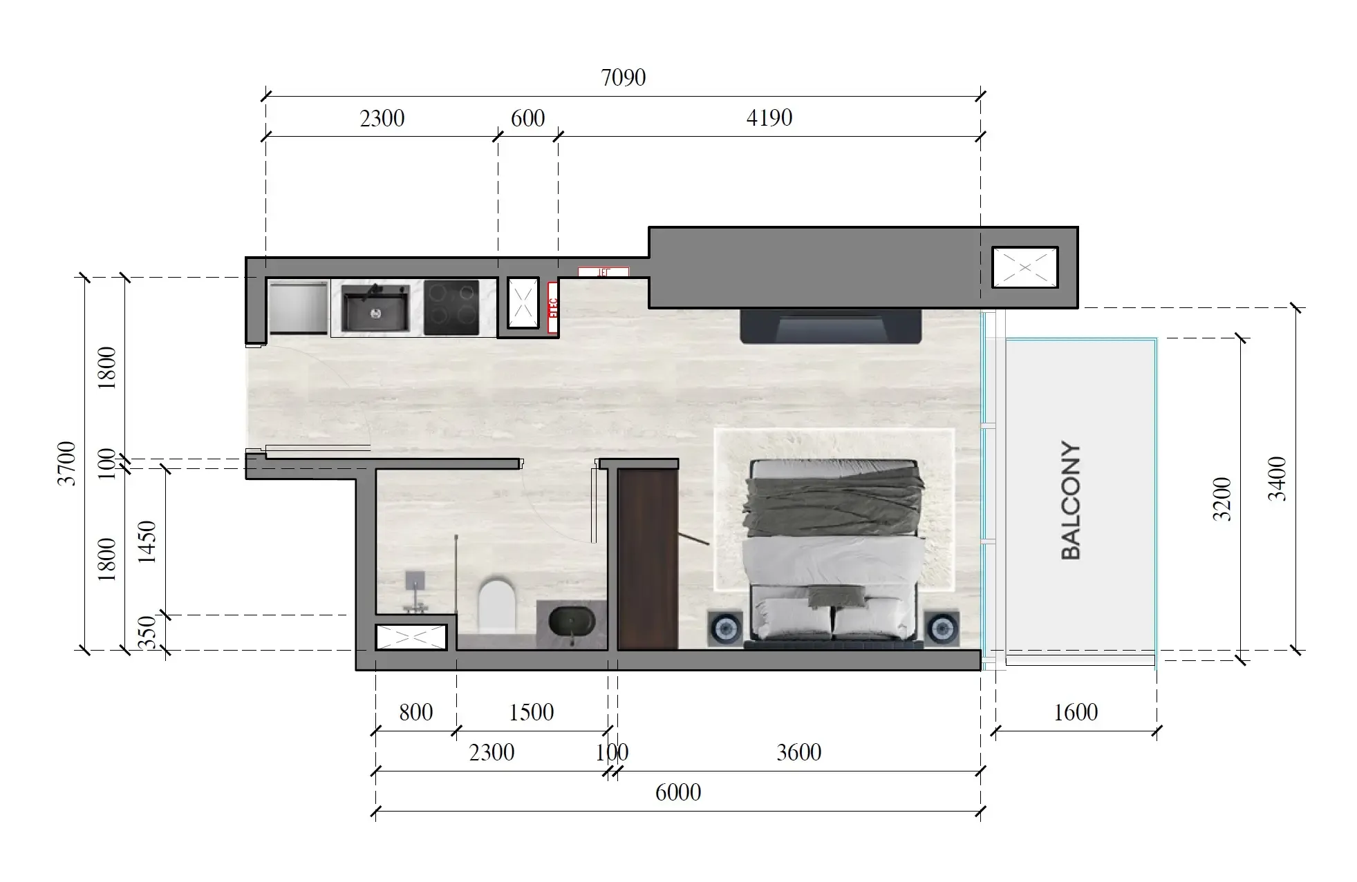 Tiger Group Auresta Tower floor plan