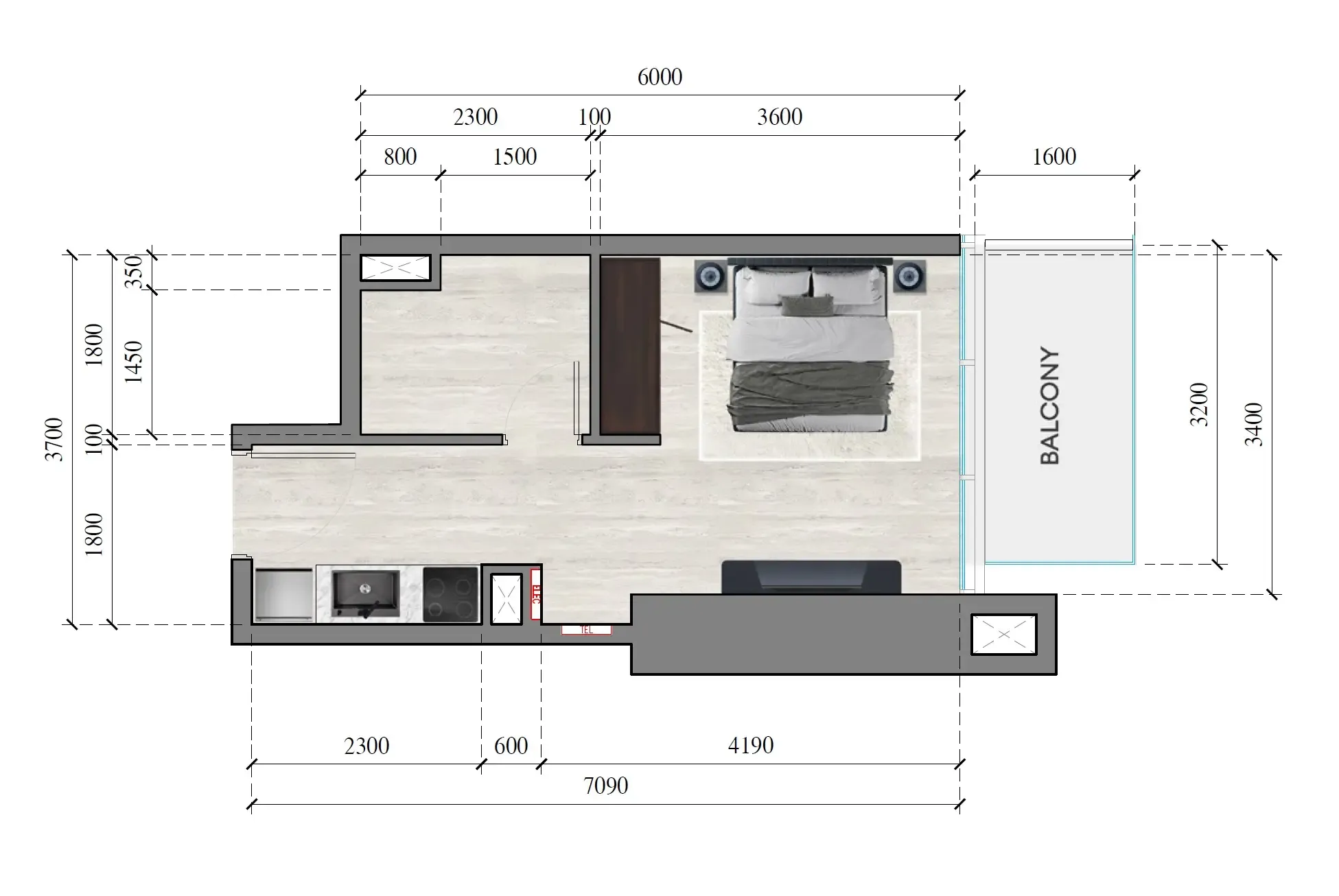 Tiger Group Auresta Tower floor plan