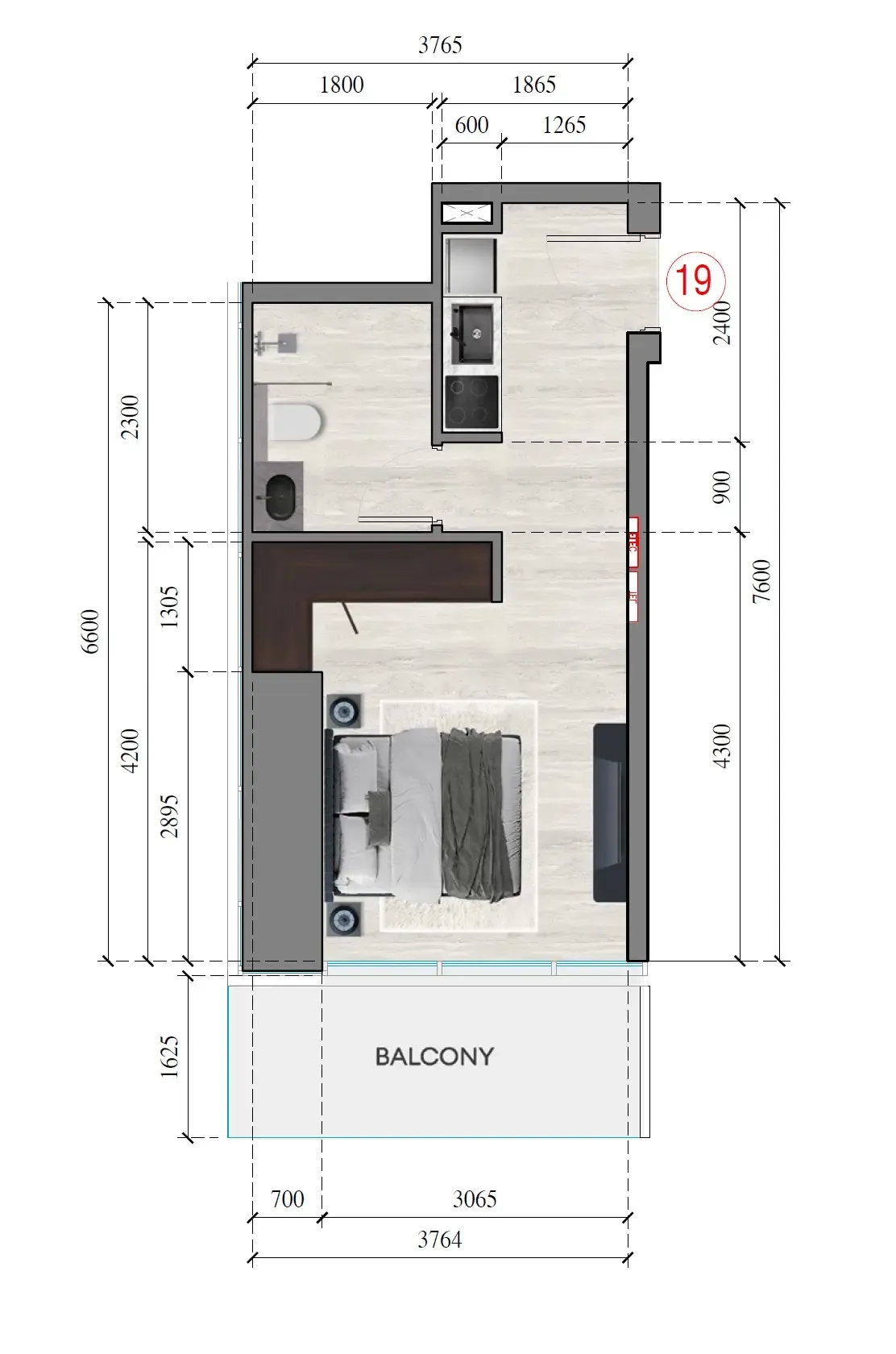 Tiger Group Auresta Tower floor plan