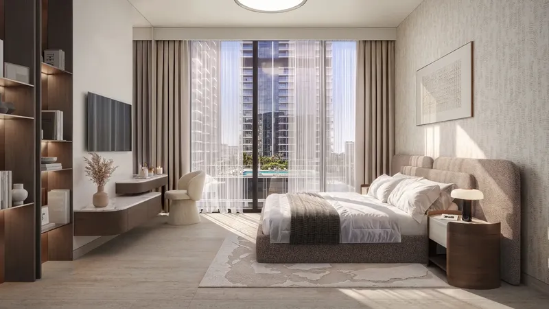 Interior at Avenue Park Towers 2 at Wasl 1 in Al Kifaf Dubai