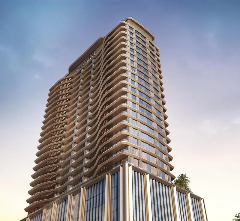 Exterior at Azizi Milan in City Of Arabia Dubai