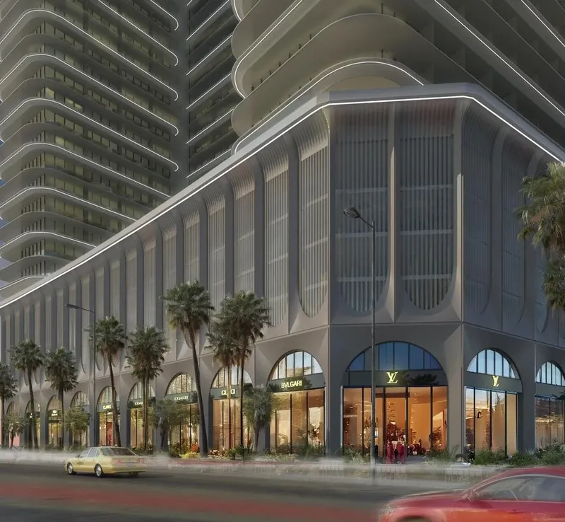 Exterior at Azizi Milan in City Of Arabia Dubai