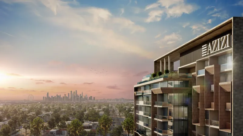 Exterior at Azizi Vista in Dubai Studio City Dubai