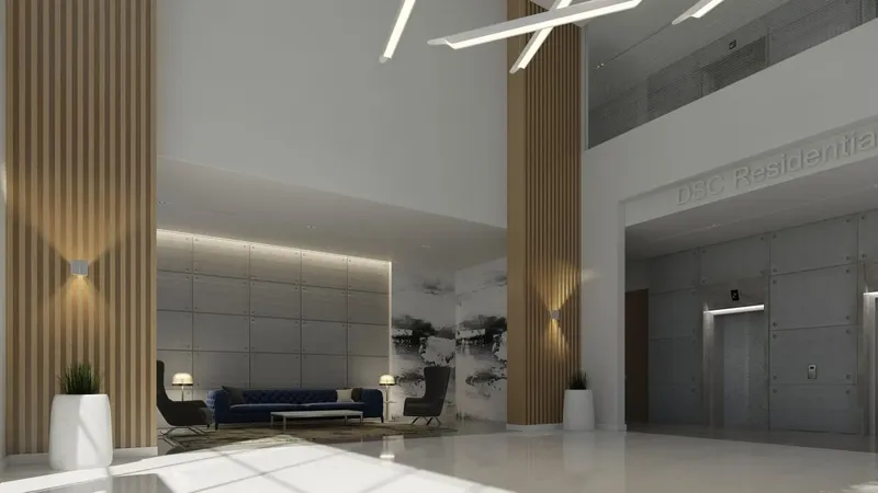 Lobby at Azizi Vista in Dubai Studio City Dubai