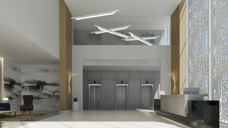 Lobby at Azizi Vista in Dubai Studio City Dubai
