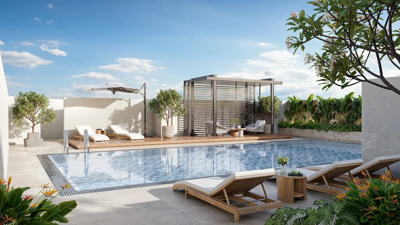 Swimming Pool amenity image at Barajeel Towers