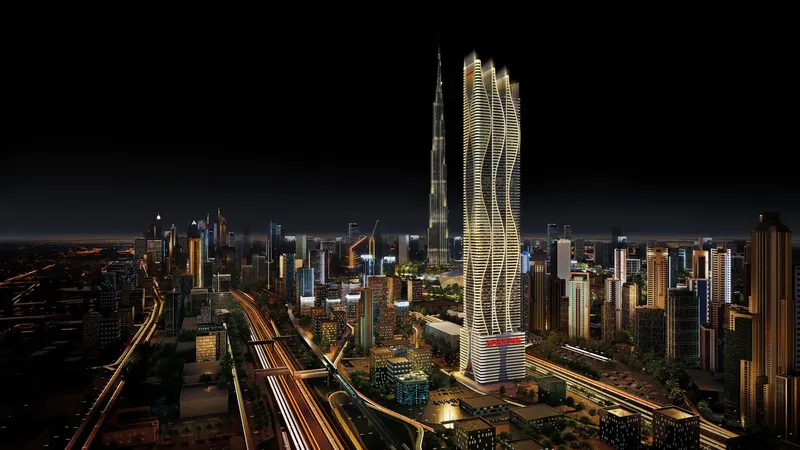 Exterior at Bayz 101 in Business Bay Dubai