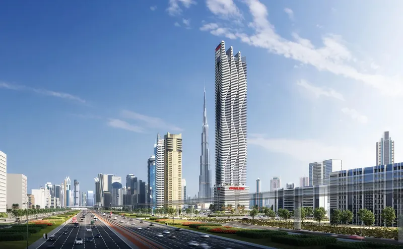 Exterior at Bayz 101 in Business Bay Dubai