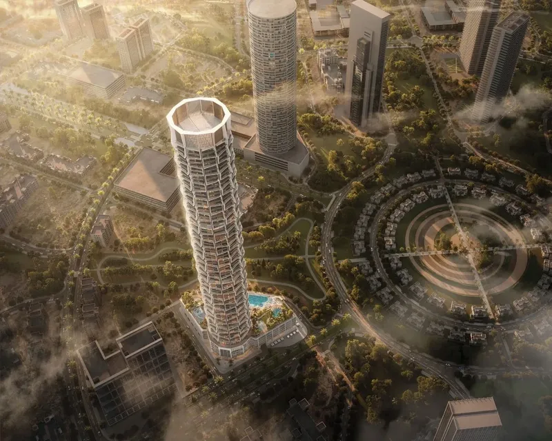 Exterior at Binghatti Circle in JVC (Jumeirah Village Circle) Dubai