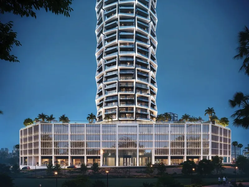 Exterior at Binghatti Circle in JVC (Jumeirah Village Circle) Dubai