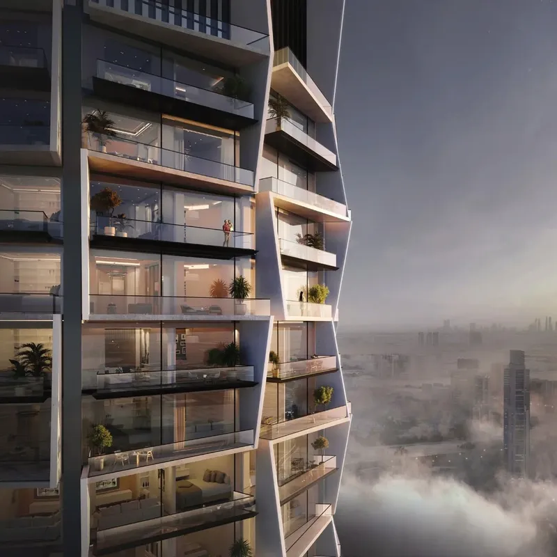 Exterior at Binghatti Circle in JVC (Jumeirah Village Circle) Dubai