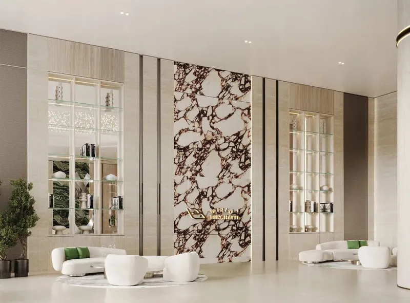 Lobby at Binghatti Circle in JVC (Jumeirah Village Circle) Dubai