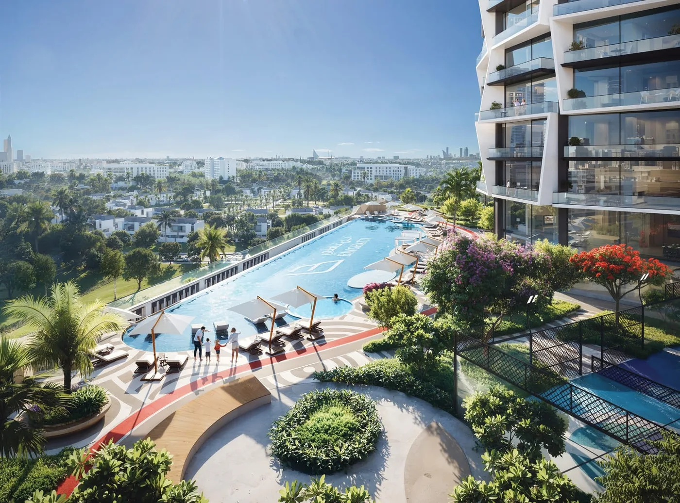 Swimming Pool amenity image at Binghatti Circle