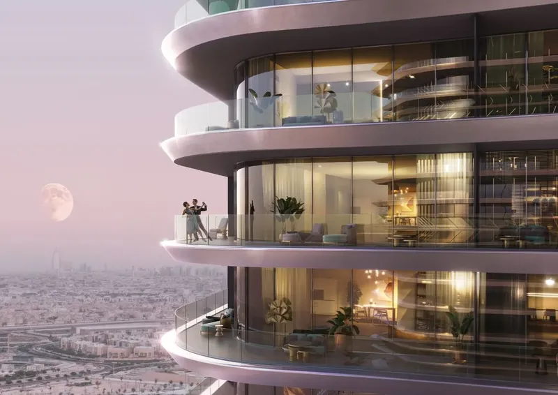 Exterior at Binghatti Hills in Dubai Science Park Dubai