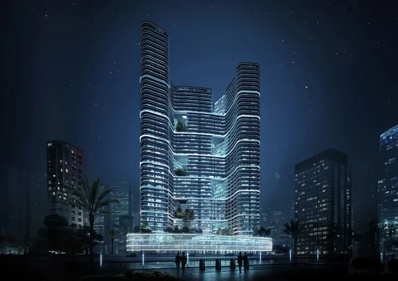 Exterior at Binghatti Hills in Dubai Science Park Dubai
