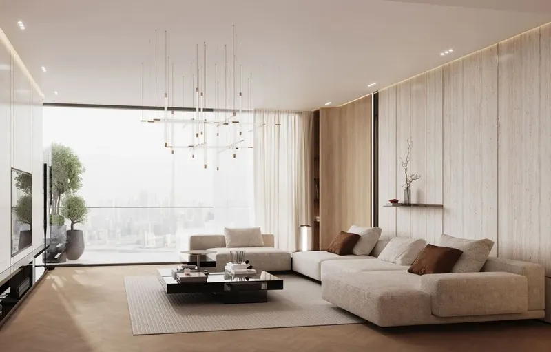Interior at Binghatti Ivory in Al Jaddaf Dubai