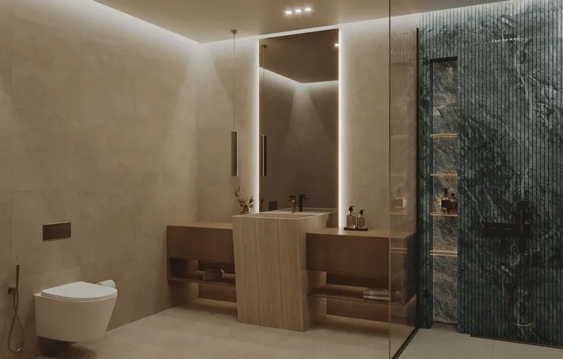 Interior at Binghatti Ivory in Al Jaddaf Dubai