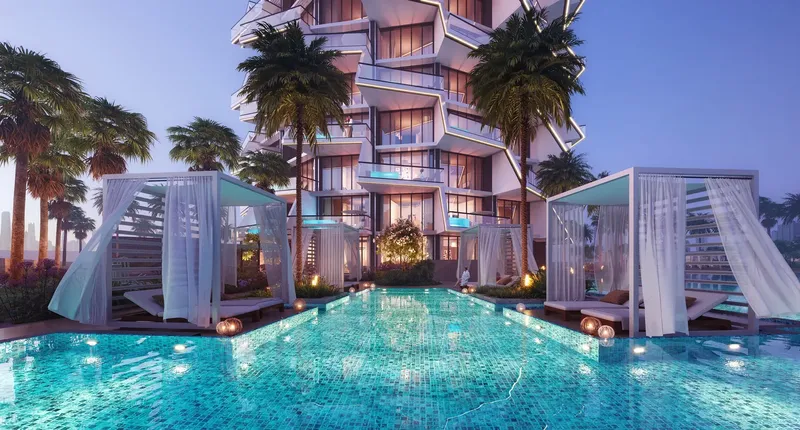 Exterior at Binghatti Phantom in JVC (Jumeirah Village Circle) Dubai