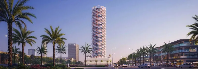 Exterior at Binghatti Royale in JVC (Jumeirah Village Circle) Dubai