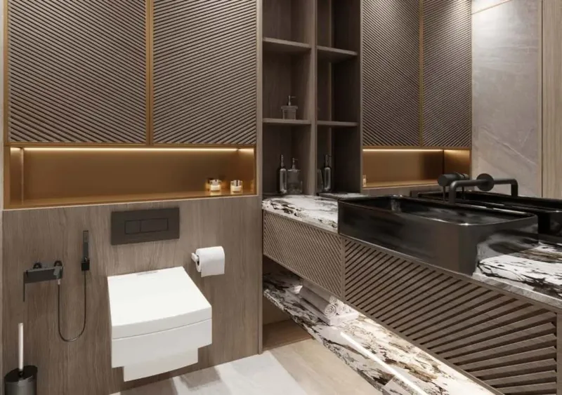 Interior at Binghatti Royale in JVC (Jumeirah Village Circle) Dubai
