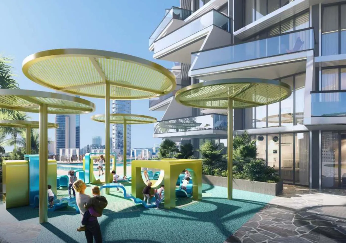 Kid'S Play Area amenity image at Binghatti Royale