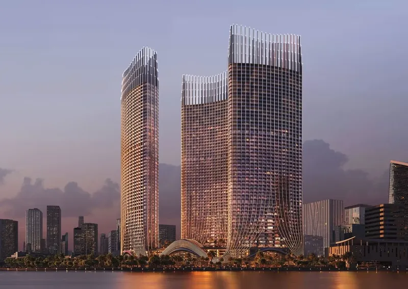 Exterior at Binghatti Skyrise in Business Bay Dubai