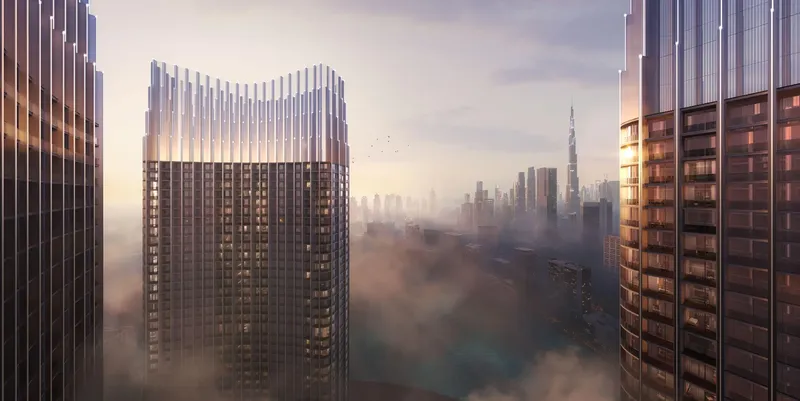 Exterior at Binghatti Skyrise in Business Bay Dubai