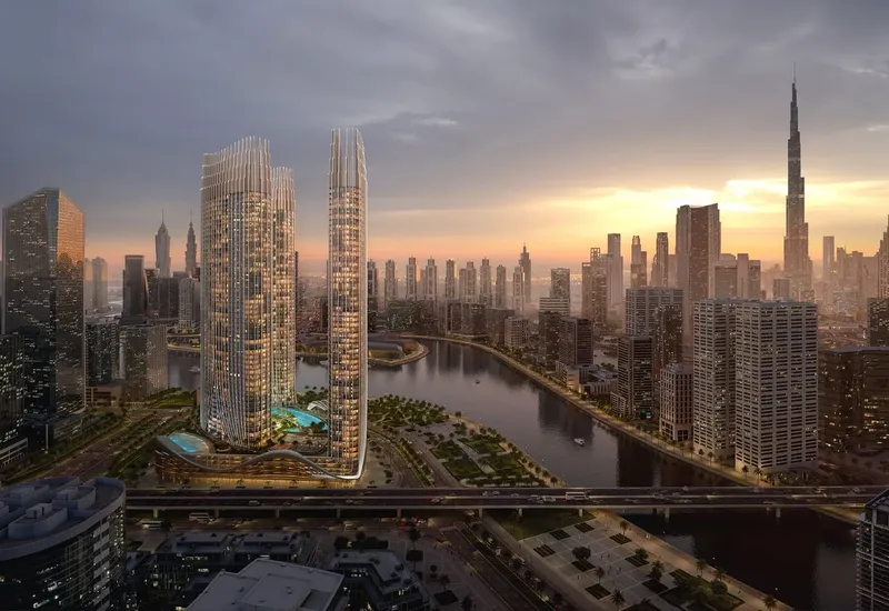 Exterior at Binghatti Skyrise in Business Bay Dubai