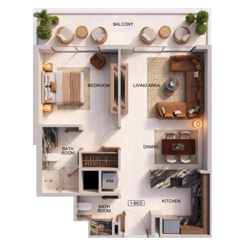 Binghatti Binghatti Spectre floor plan