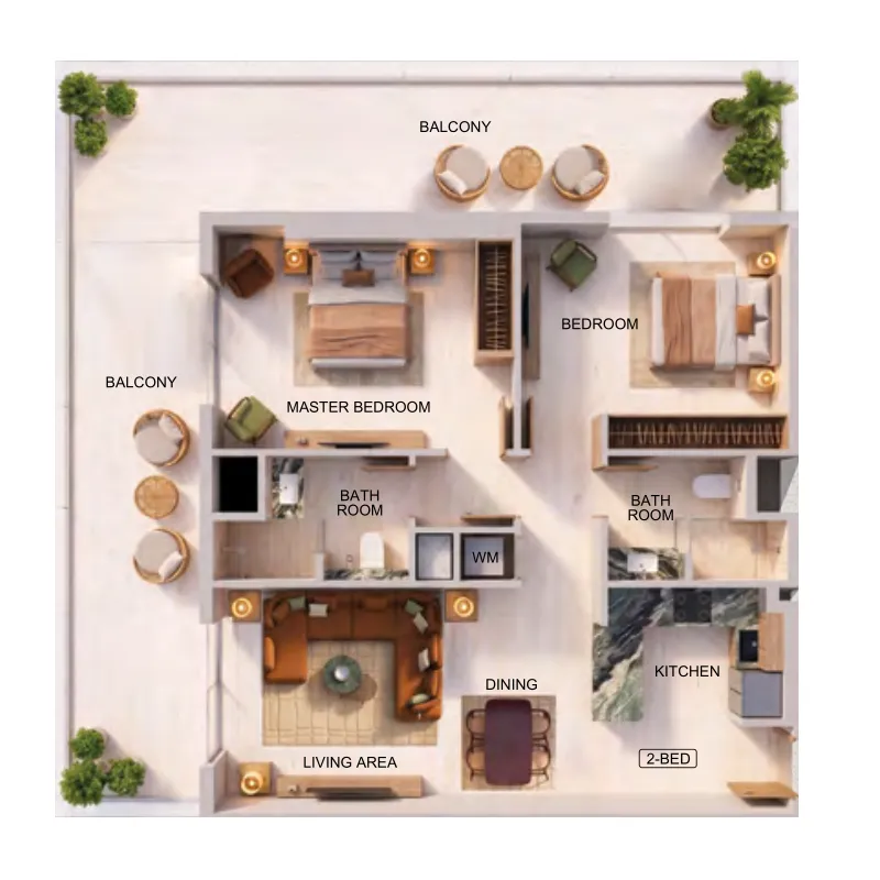 Binghatti Binghatti Spectre floor plan