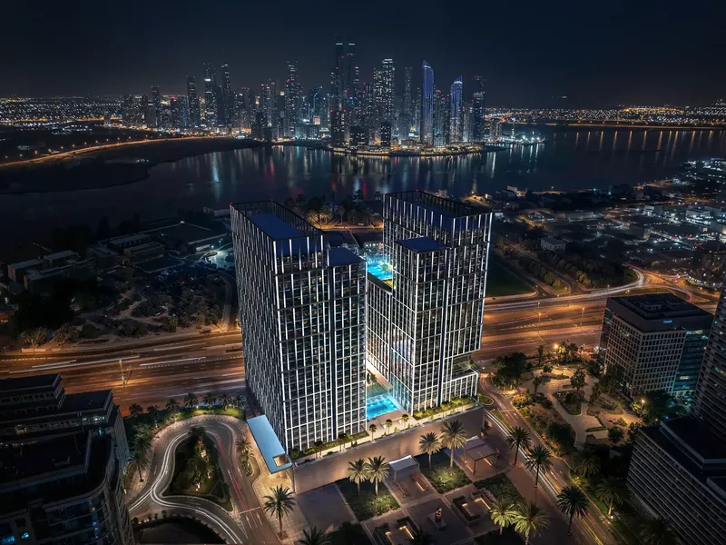 Exterior at Binghatti Spectre in Al Jaddaf Waterfront Dubai