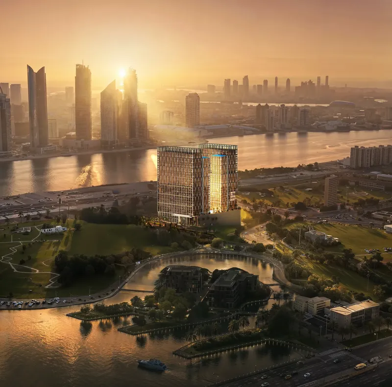 Exterior at Binghatti Spectre in Al Jaddaf Waterfront Dubai