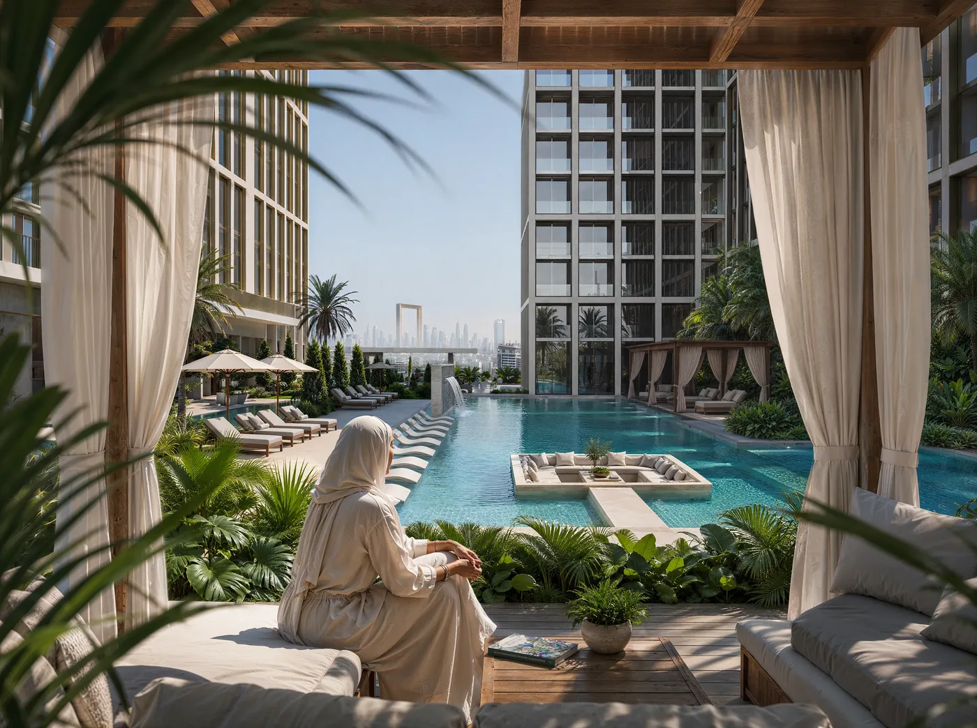 Family Sitting & Social Nooks amenity image at Binghatti Spectre