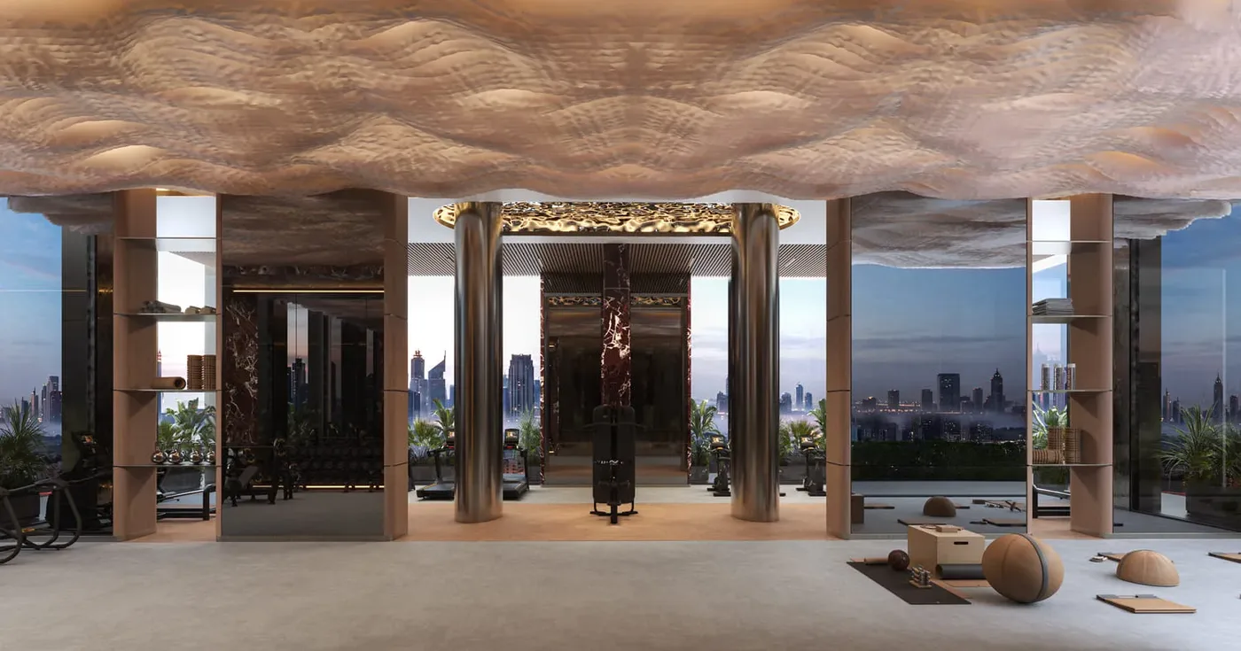 Fitness Facilities amenity image at Binghatti Spectre