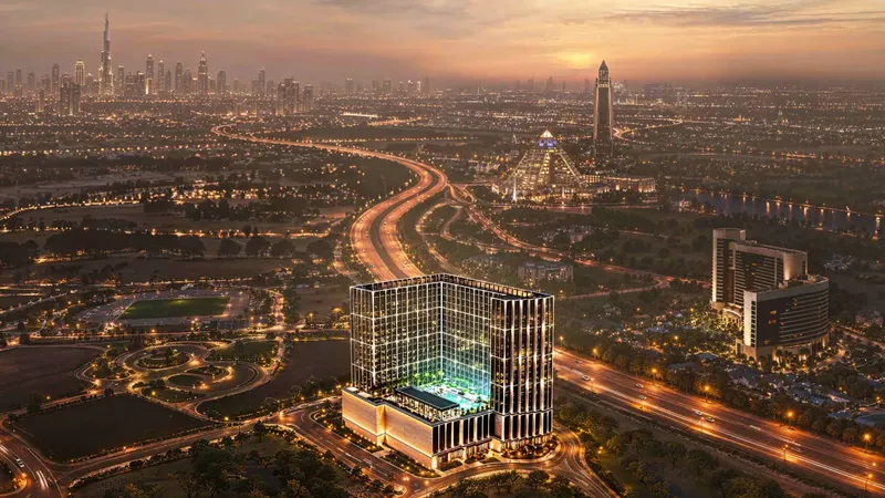 Exterior at Binghatti Starfall in Al Jaddaf Dubai