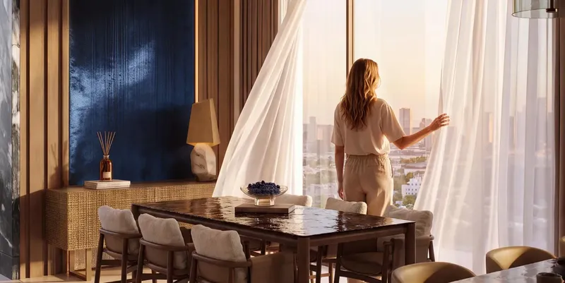 Interior at Binghatti Starfall in Al Jaddaf Dubai